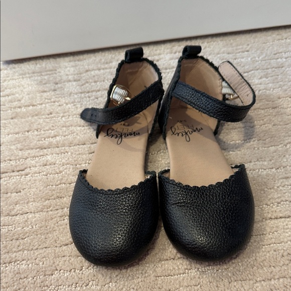 Black Monkey Feet leather shoes - Picture 1 of 3